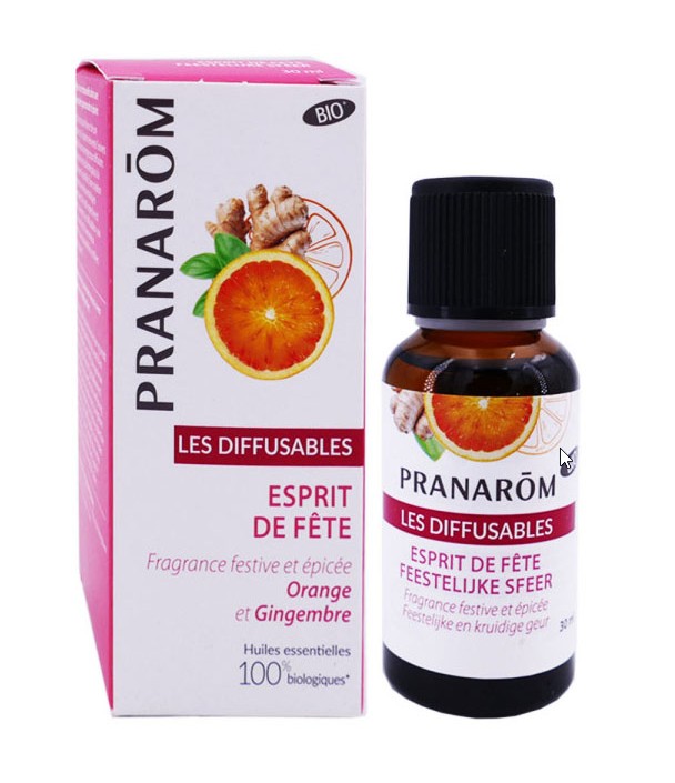 Pranarom Les Diffusables Esprit de Fête Bio 30ml